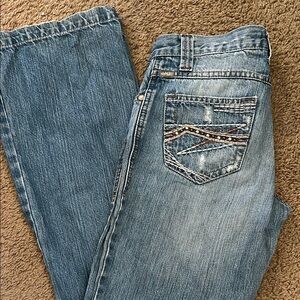 Cruel Girl Relaxed Fit Blue Denim Jeans